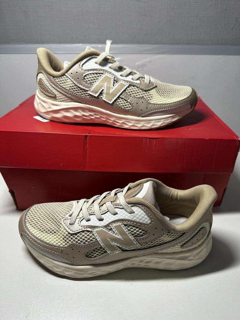 New Balance Kid Fresh Foam Arishi Lux V1 Bungee Running Shoe Sz 1.5W